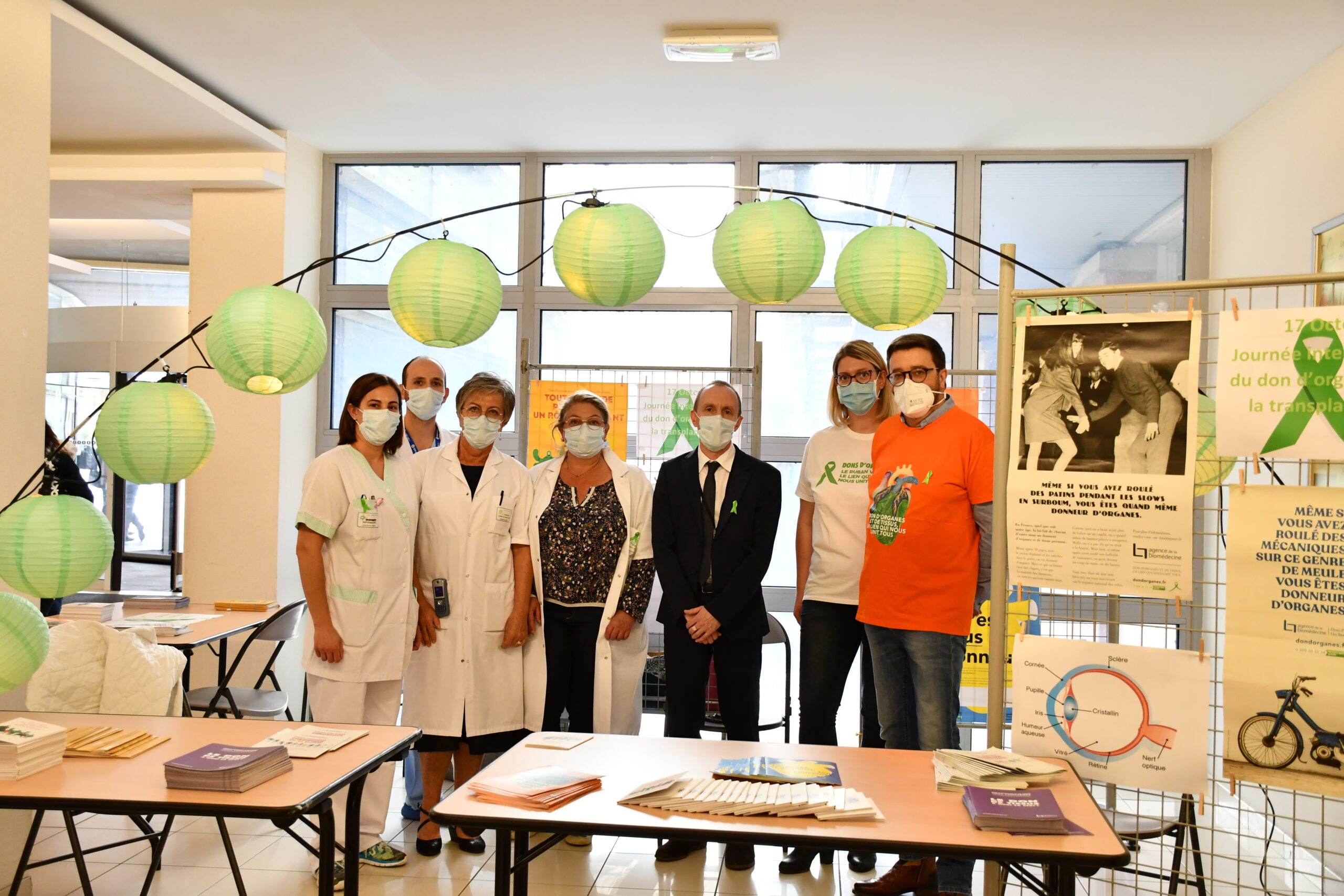 Journée internationale du don d'organes et de la transplantation au Centre hospitalier de Saint-Quentin