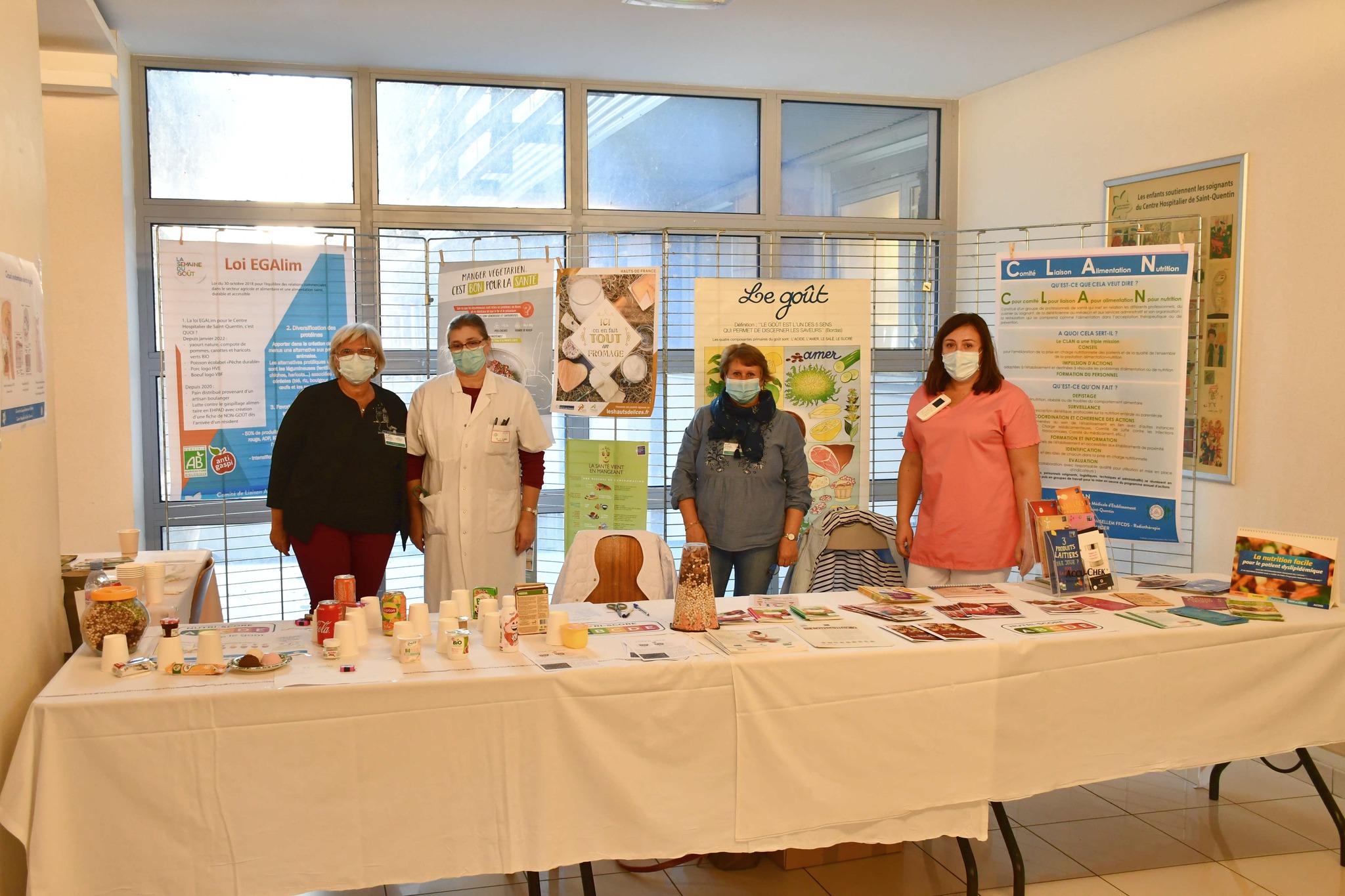 La semaine du goût au Centre Hospitalier de Saint-Quentin