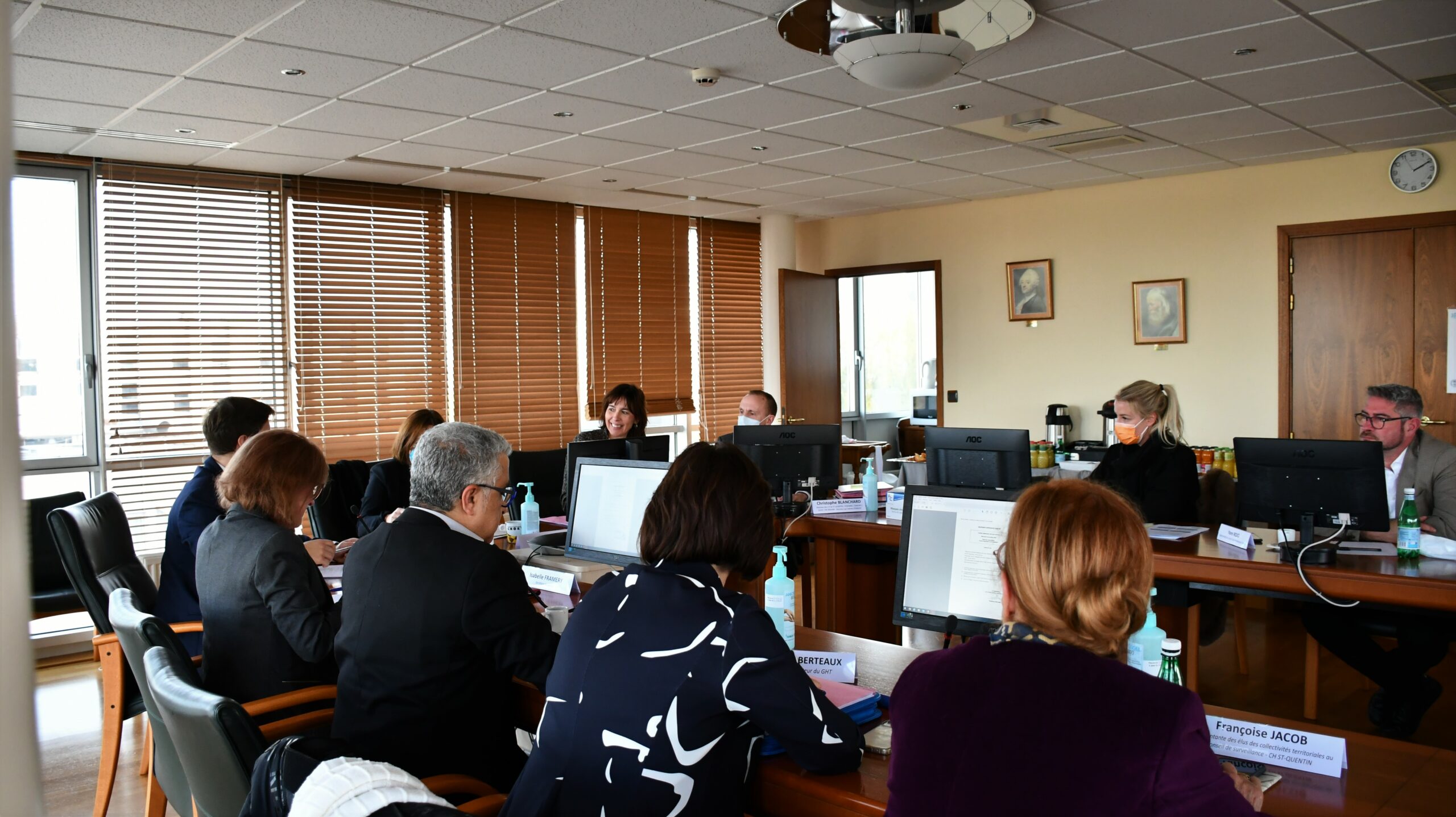 Réunion du Comité Territorial des Elus Locaux (CTEL) du GHT Aisne Nord Haute Somme