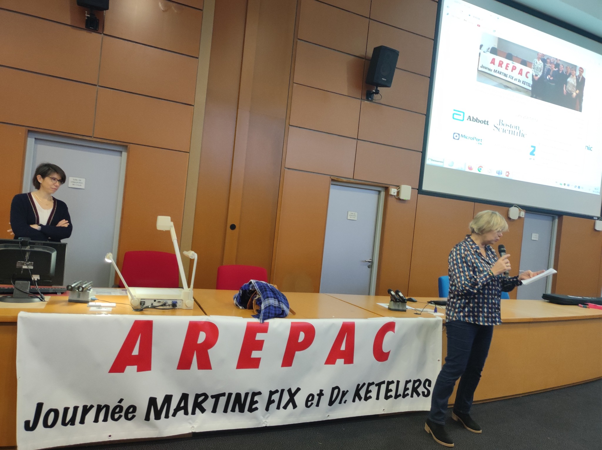 La journée de formation organisée par l'AREPAC au centre hospitalier de Saint-quentin