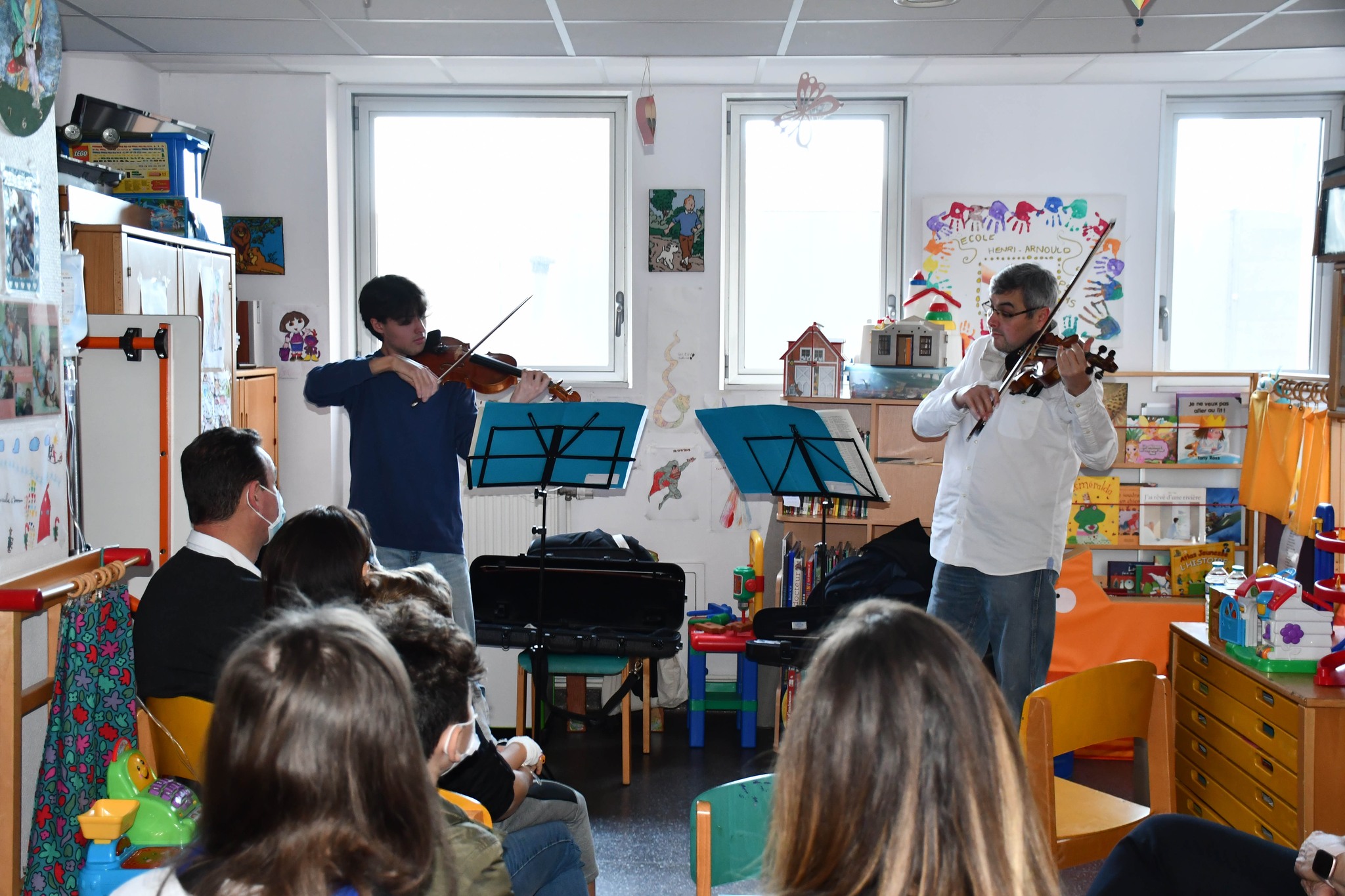 Interventions musicales de l'Orchestre de Picardie au Centre Hospitalier de Saint-Quentin