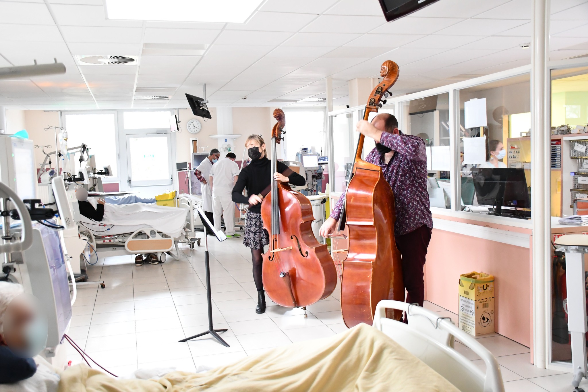 Interventions musicales de l’Orchestre de Picardie au Centre Hospitalier de Saint-Quentin