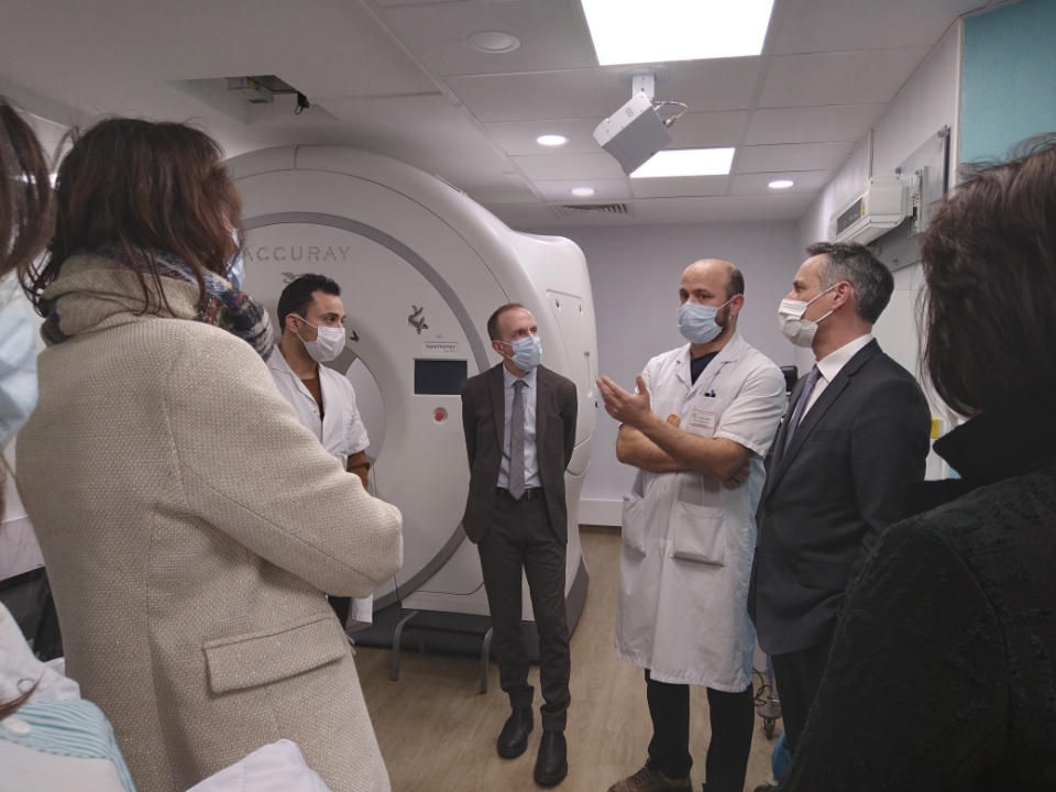 Visite de l'ARS au Centre Hospitalier De Saint-Quentin