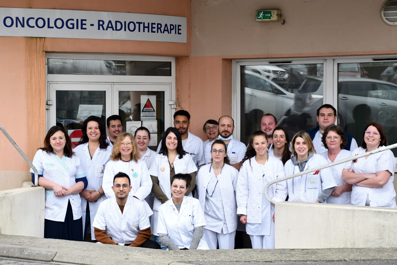 Equipe de radiothérapie du centre hospitalier de saint-quentin
